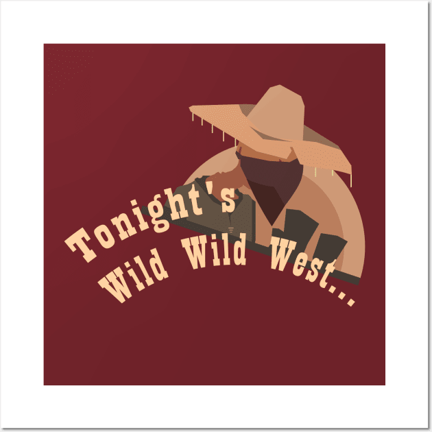 wild wild cowboy Wall Art by Radushen